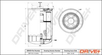 Dr!ve+ DP1110.11.0316 ÖLfilter FüR Fuso (Mitsubishi), Mitsubishi