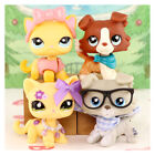 4x Collie Dog Short Hair Cat Baby Cute Toy Kids Girl Gift Figure Bobble Toys