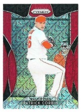 Patrick Corbin 2019 Panini Prizm Baseball Red Mojo Parallel #293 /299 Nationals