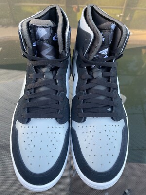 Size 14 - Air Jordan 1 Zoom CMFT Black Light Smoke Grey for sale