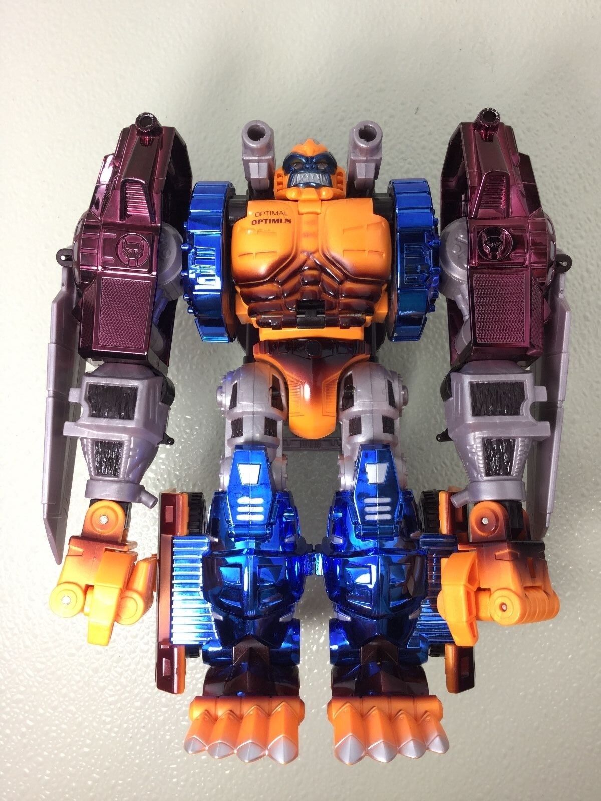 PROTOTYPE Transformers Beast Wars OPTIMAL OPTIMUS electronic - Metalized