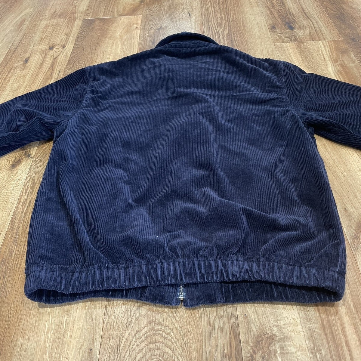 ブルゾン BayBee nocollar corduroy jacket (navy) s-l1200.jpg
