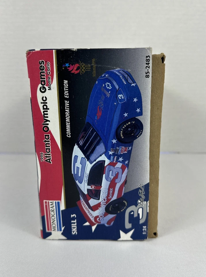 Monograma Juegos Olímpicos de Atlanta 1996 Dale Earnhardt Monte Carlo Skill 3 Modelo Foto 2 de 4