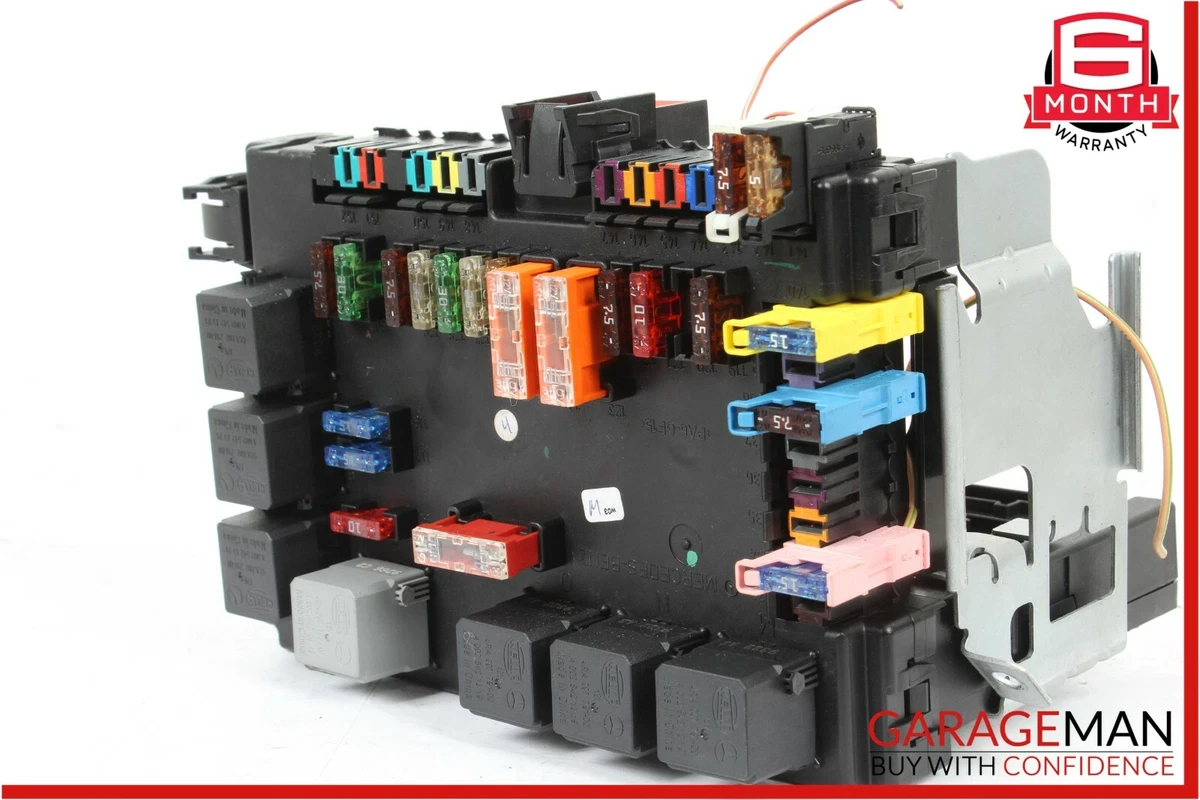 Fuse Box Diagram Mercedes W221 And Relay With Designation, 58 OFF