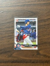 2018 Bowman Draft EZEQUIEL PAGAN Chicago CUBS #BD-106 IP Signed Autographed 
