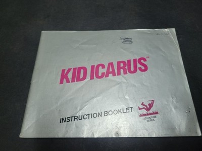 Kid Icarus Manual Instruction Booklet Only Nintendo NES 1987 Original Authentic