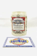 Budweiser  Label Stein by Anheuser-Busch 2000 CS423
