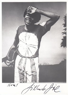 Gilberto Gil 13x18 cm Signiertes Foto | Autogramm / Autograph [EW]