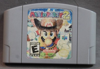 Mario Party 2 ~ Nintendo 64 (N64) Game ~ Game Cartridge Only ~ Rated E