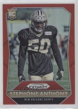2015 Panini Prizm Rookies Red Prizm Stephone Anthony #286 0g7