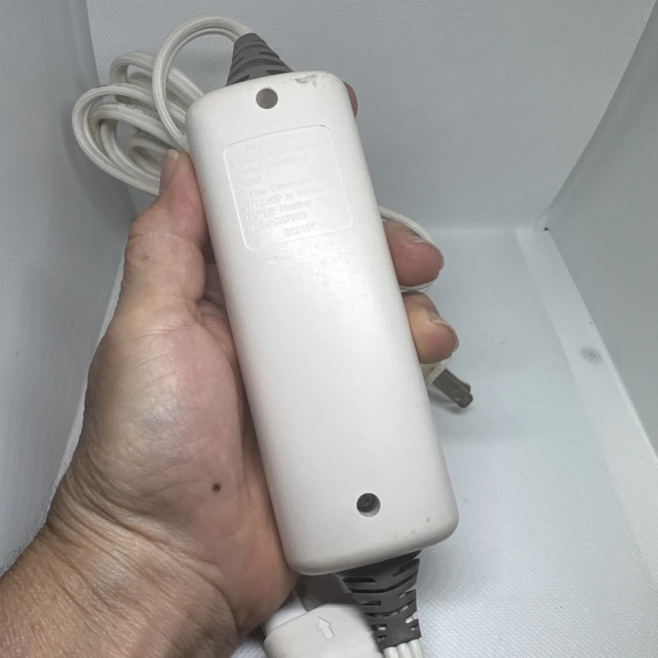 Manta térmica eléctrica Sunbeam controlador alimentado de 4 clavijas SWT200D CAT95D probado Foto 3 de 4