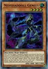 Yugioh Nehshaddoll Genius GFTP-EN006 1st Edition Ultra Rare NM