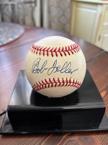 Bob Feller Cleveland Indians Signed Baseball Ball PSA DNA Authentication