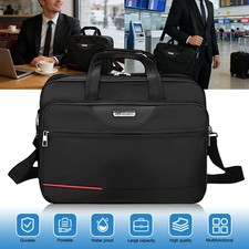 Shoulder Bag Work Bag Office Bag Zipped 40*12*30cm Adjustable For Men And Women