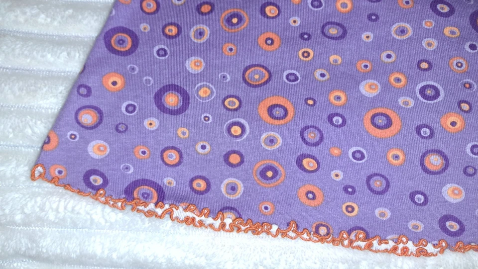 Niñas De Colección MIS-TEE-V-US Algodón Tejido Vestido de Sol 7 8 Tanque Púrpura Lunares Vestido Foto 3 de 4