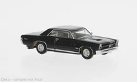 Pontiac Gto Coupe, Schwarz, 1965, H0 Auto Modell 1:87, Brekina 18100