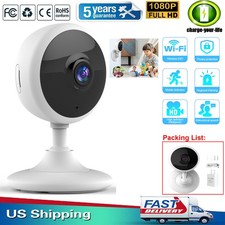   Wireless Security 130  1080P IP Camera 2.4G Wi-Fi IR Night Vision Smart Home US