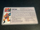 gi joe lot File Card 1993 Long Arm Excellent Condition