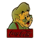 Vintage Disney Coca Cola Pin Geppetto