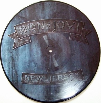 Bon Jovi New Jersey Limited Edition Picture Disc Vinyl