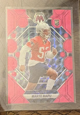 Panini Mosaic Marte Mapu #345 RC 2023 fluorescente rosa Prizm 9/10 novato