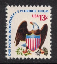 Scott 1596- Eagle and Shield, Americana Series- MNH 13c 1975- unused mint US