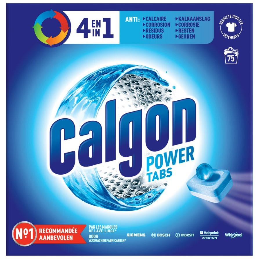 CALGON 4en1 anticalcaire résout les problèmes d'odeurs et de pannes du lave-linge
