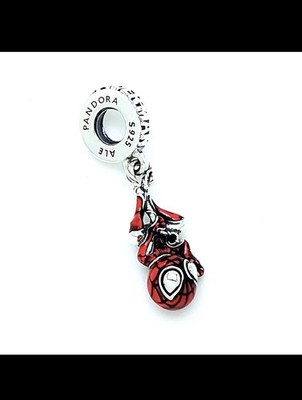 PANDORA 925 Marvel Hanging Spider-Man Dangle Charm 5700303013855