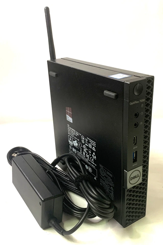 Dell Optiplex 7050 Micro PC i5-7500T 8GB 128GB SSD Windows 11 Pro Desktop - Image 3 of 4