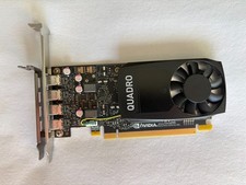 NVIDIA Quadro P1000 4GB GDDR5 Graphics Card Includes low-profile bracket.
