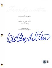 Guillermo del Toro Signed Frankenstein Full Script Authentic Autograph Beckett