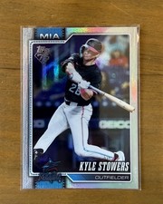2026 Topps Series 1 Kyle Stowers Rainbow Foil Parallel #293 Miami Marlins