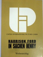 In Sachen Henry - Annette Bening - Harrison Ford - Mikki Allen - Werberatschlag