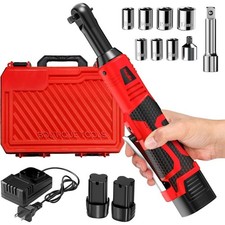 16.8V Cordless Ratchet Wrench 3/8" 40Ft-lbs 550RPM