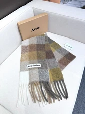 Acne scarf women cashmere wool