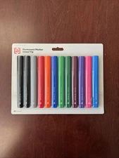 TRU RED Tank Permanent Markers Chisel Tip Assorted TR54529