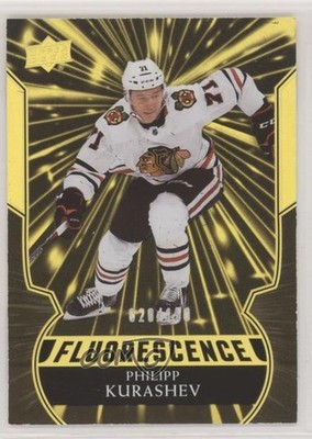 2020-21 Upper Deck Fluorescence Gold 20/150 Philipp Kurashev #F-36 Rookie RC 0zu