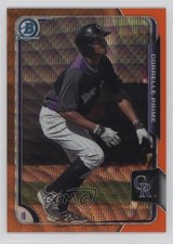 2015 Bowman Chrome Prospects Orange Wave Refractor Correlle Prime #BCP210 3q5