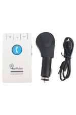 Bluetooth Freisprecheinrichtung Auto KFZ Weiß Modell 6E