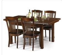 Set of 6 New Cantabury Dining Chairs From JULIAN Bowen. Excellent Used Condition