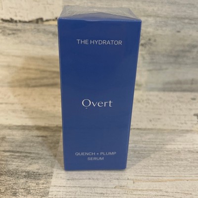 Overt Skincare Hydrator Moisture Serum NEW SEALED Quench Plump Plant Based
