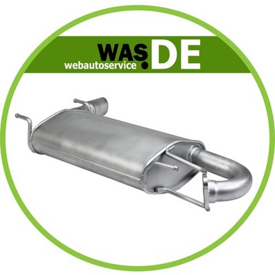 Auspuff Endschalldämpfer Mazda MX-5 II (NB) 1.6 16V & 1.8 16V