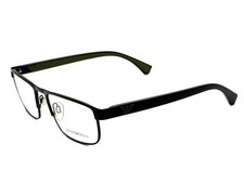 NEW ORIGINAL EMPORIO ARMANI EA 1086 3001 Matte Black Men Eyeglasses 53mm 19 142