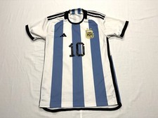 Argentina AFA Lionel Messi #10 Adidas Aeroready Home Soccer Jersey Small