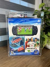 PSP 3000 FIFA + CARS BUNDLE FACTORY SEALED VG...