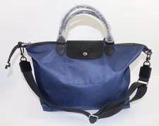 Longchamp Le Pliage Energy Canvas Size M Navy Bag