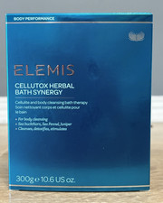 Elemis Cellutox Herbal Bath Synergy 10 Sachets/ 10.6oz New in Box
