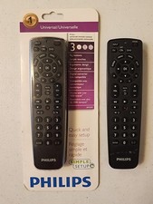 Pair of Philips Universal 3 in 1 Remote Control SRP2003 Replacement New B19