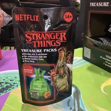 2025 Stranger Things Treasure Packs Dice Mystery Bag/Coin Random