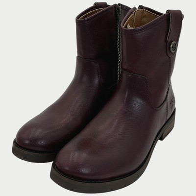 Frye and Co. Kellie Button Women's Size 6.5 Mulberry Short Boots